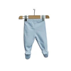 Pack 2 polainas azul y blanco con estampado de panda*Prenatal Sale