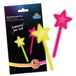 Online Pack 2 varitas mágicas luminosas de estrellas Artículos De Fiesta Y Regalos