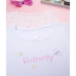 Discount Pack de 2 Bodies de Canalé Blanco/Rosa para Niña Descanso Y Ropa Interior·Bebé 3-36 Meses