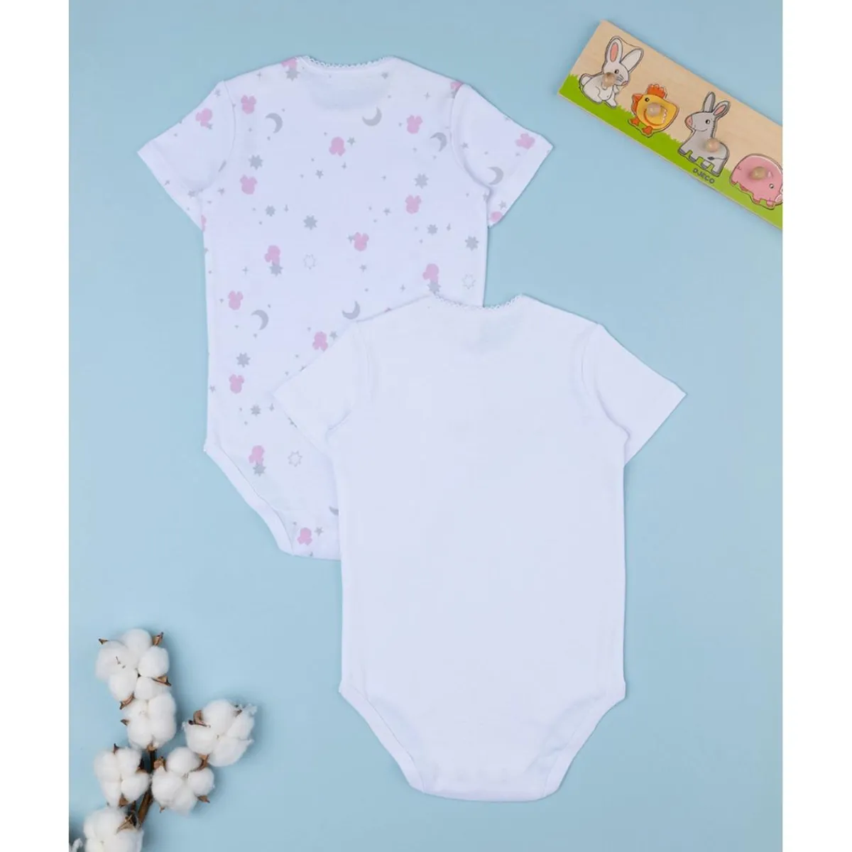 Sale Pack de 2 bodies niña Minnie Descanso Y Ropa Interior·Bebé 3-36 Meses