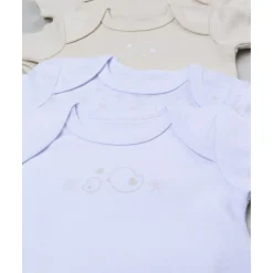 Clearance Pack de 5 bodies para reciénita beige y blanco Ropa Y Accesorios·Bodies|Recién Nacido·Ropa Y Accesorios