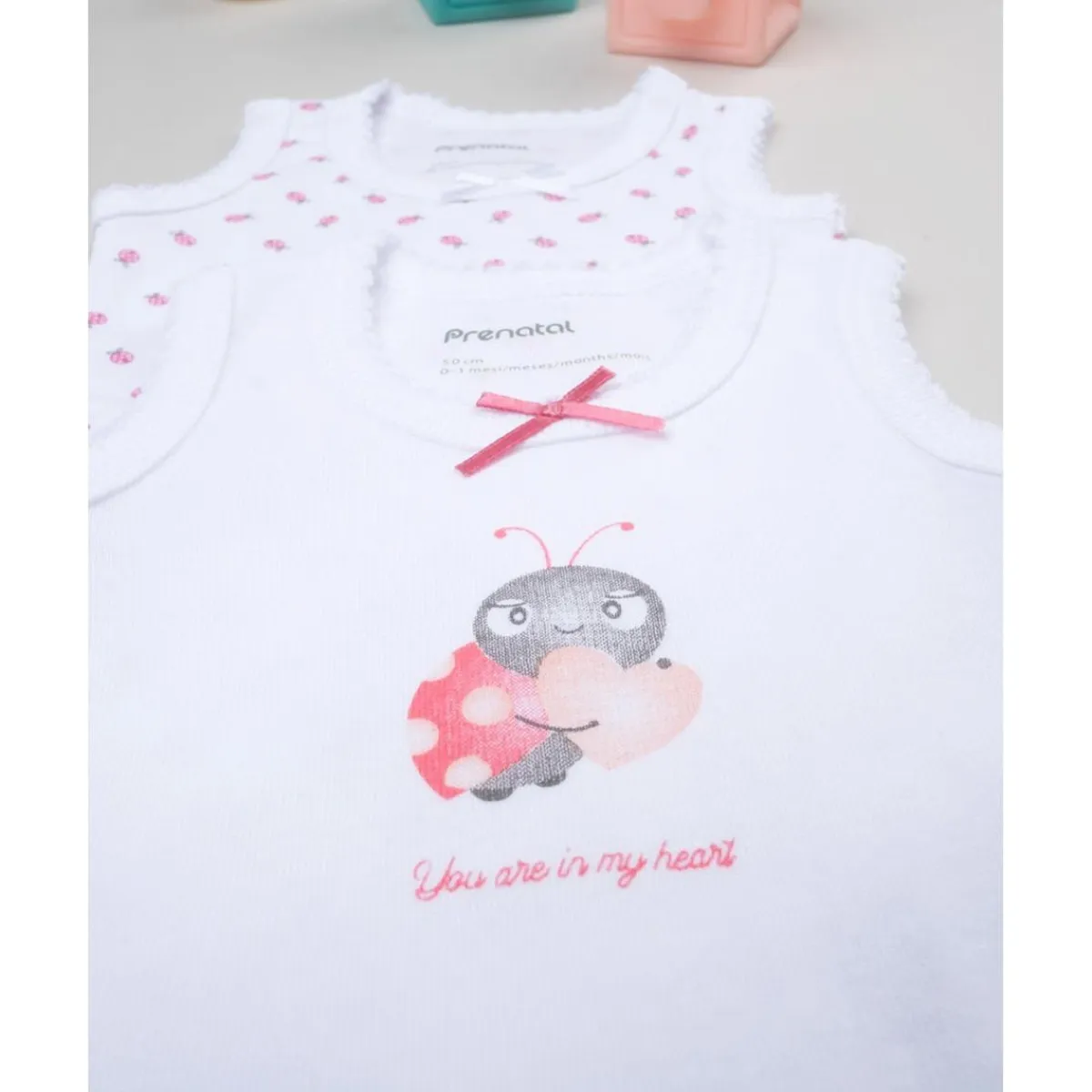 Outlet Pack de 2 Bodies sin Mangas para Niña Ropa Y Accesorios·Bodies|Recién Nacido·Ropa Y Accesorios