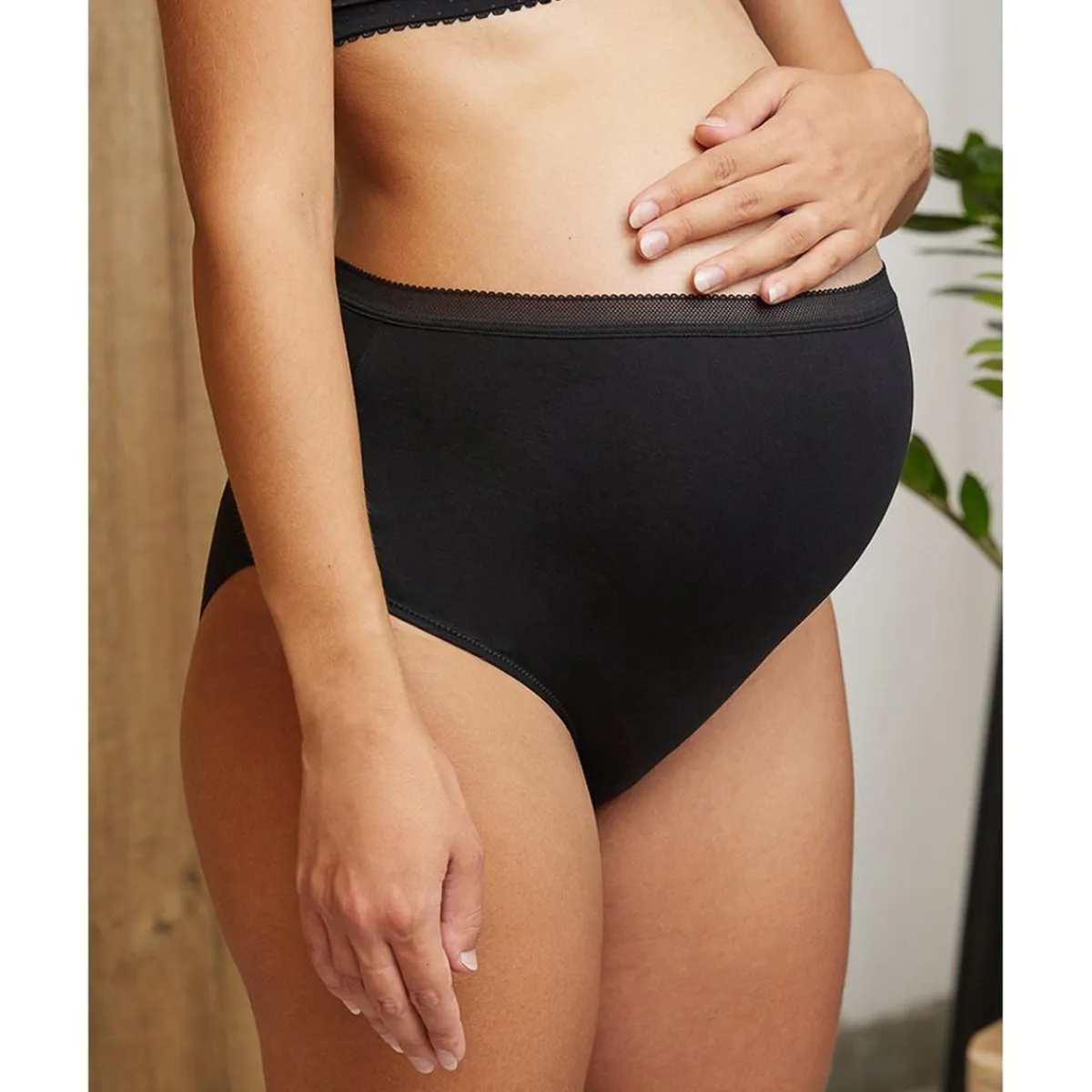 Pack de 2 bragas premamá de cintura alta*Prenatal Outlet