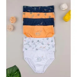 Pack de 7 Braguitas de Dinosaurios*Prenatal Discount