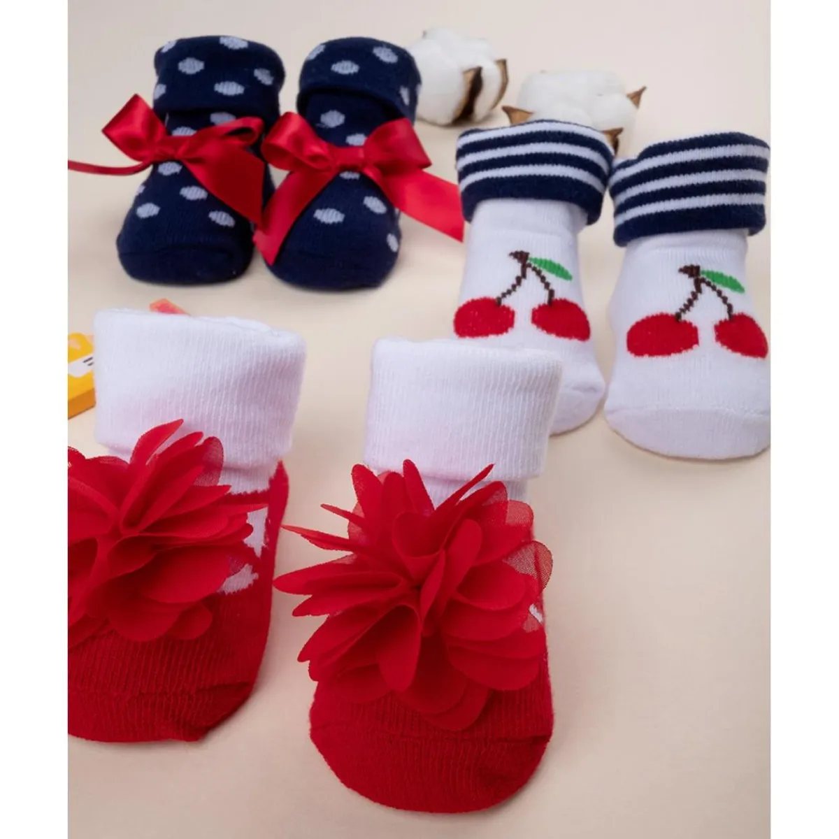 Online Pack de 3 Calcetines Niña "Lunares" Recién Nacido·Ropa Y Accesorios|Ropa Y Accesorios·Accesorios