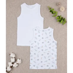 Online Pack de 2 Camisetas Interiores de Tirantes con Dinosaurios Descanso Y Ropa Interior·Infantil 2-10 Años