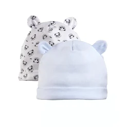 Outlet Pack de 2 Gorritos para Bebé con Orejitas Primeras Salidas·Gorros, Viseras Y Manoplas|Recién Nacido·Primeras Salidas