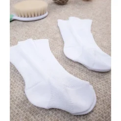 Online Pack de 2 pares de calcetines primer día algodón blanco Ropa Y Accesorios·Zapatos Y Calcetines|Recién Nacido·Ropa Y Accesorios