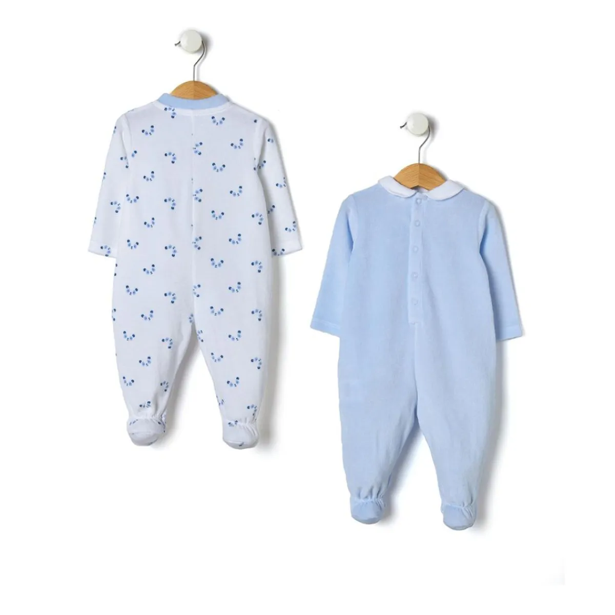 Pack de 2 peleles de terciopelo*Prenatal Sale