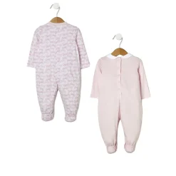 Pack de 2 pijamas con estampado de lazos*Prenatal