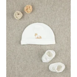 Outlet Pack gorro y zapatitos niña con bordado Recién Nacido·Ropa Y Accesorios|Ropa Y Accesorios·Accesorios