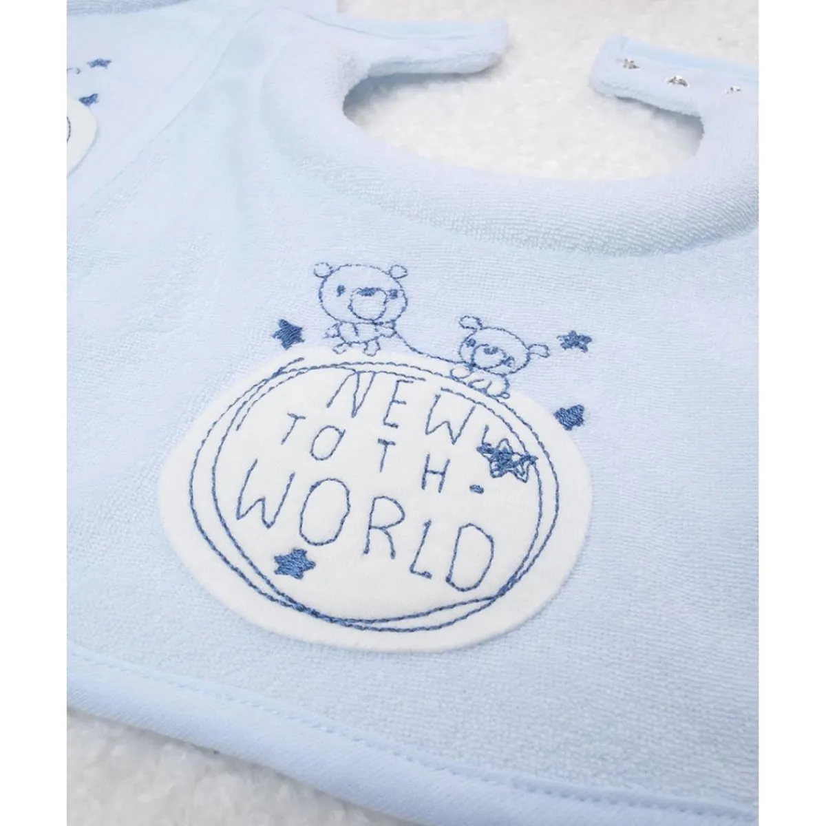 Pack x2 baberos para dentición*Prenatal Best