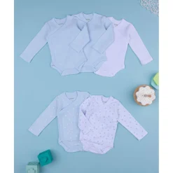 Pack x5 body manga larga niño*Prenatal Outlet