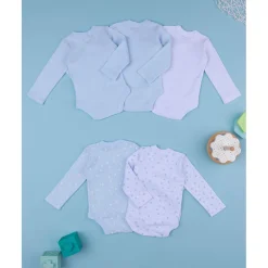 Pack x5 body manga larga niño*Prenatal Outlet
