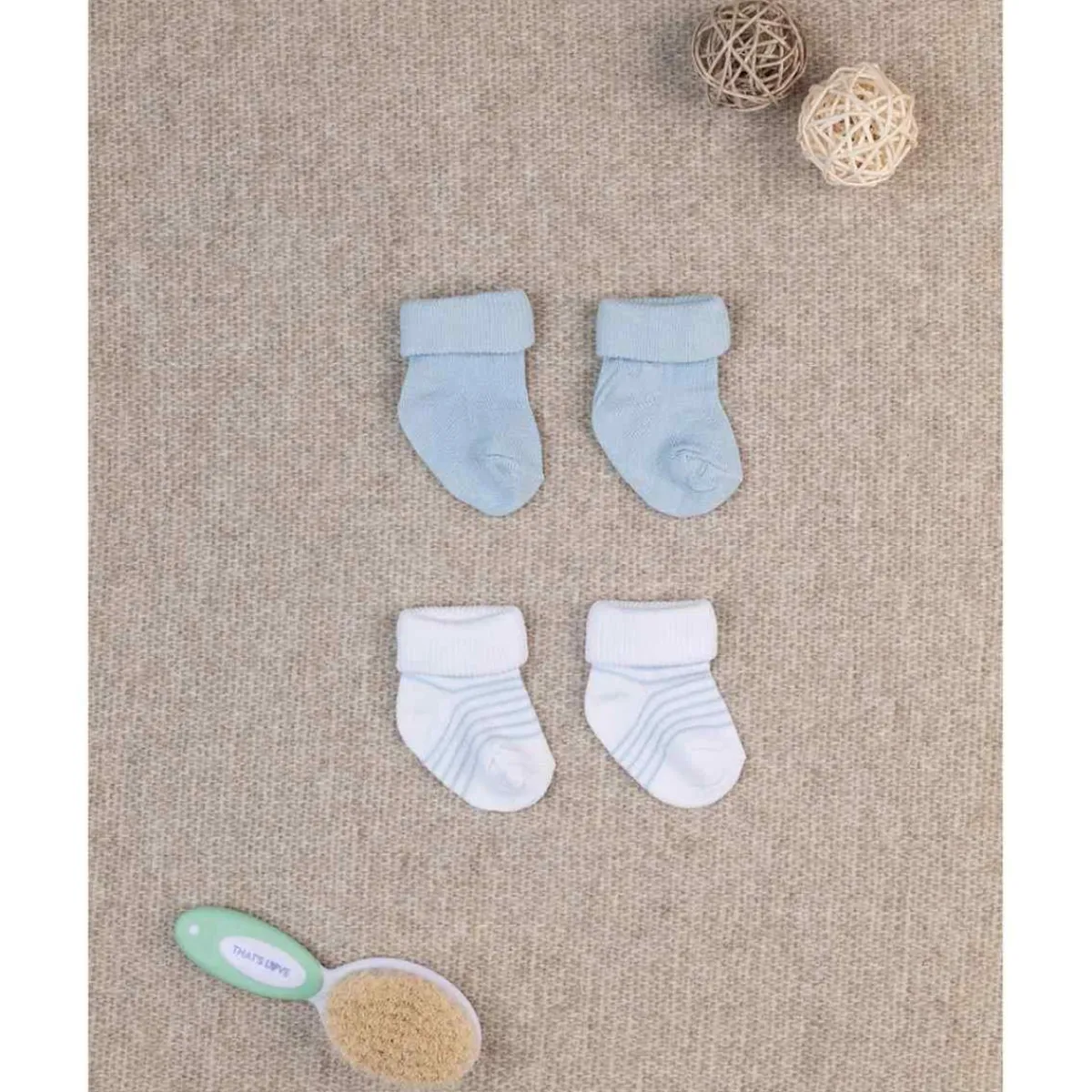 Discount Pack x2 calcetines cortos de algodón Ropa Y Accesorios·Zapatos Y Calcetines|Recién Nacido·Ropa Y Accesorios