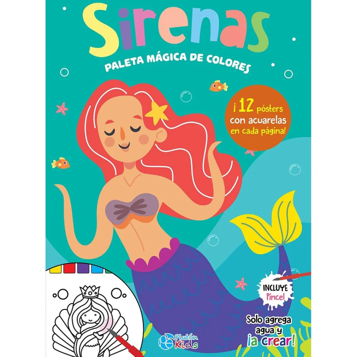 Paleta mágica de colores - Sirenas*SPIN MASTER