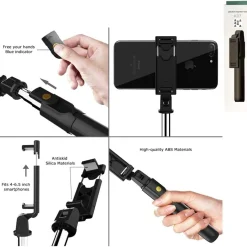 Palo selfie Bluetooth con mando a distancia*KLACK EUROPE Hot