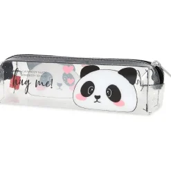 Panda - Estuche transparente espacioso con cierre de cremallera ㅤ*TOYS "R" US