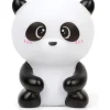 Sale Panda - Luz nocturna infantil multicolor con baterías y larga autonomía, diseño Panda Estilo De Vida