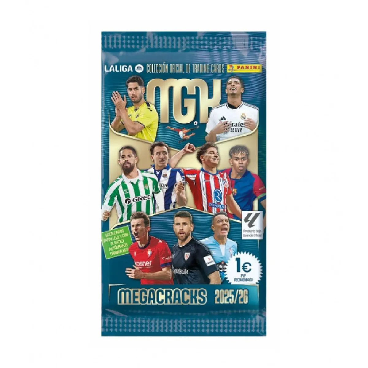 - Caja 50 sobres Megacracks La Liga 2025-2026*PANINI Discount