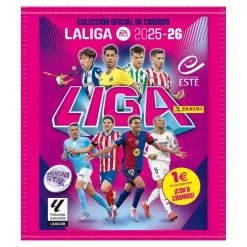 - Sobre de cartas La Liga 2025-2026 Coleccionables Y Mini Mundos