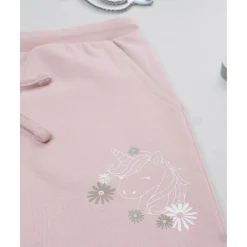 New Pantalón afelpado niña rosa con unicornio Niña 2-10 Años·Vaqueros, Pantalones Y Petos|Niña·Niña 2-10 Años