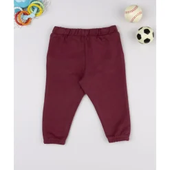 Sale Pantalón de niña burdeos afelpado Niña·Bebé Niña 3-36 Meses|Bebé Niña 3-36 Meses·Vaqueros, Pantalones Y Petos