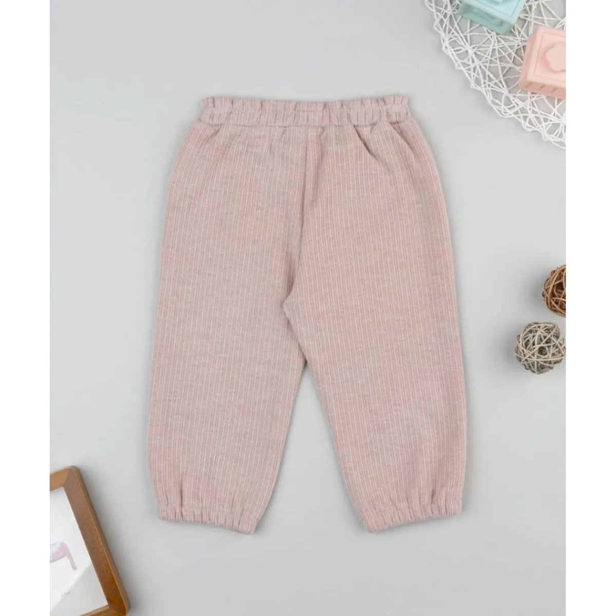 Pantalón de pana rosa para niña*Prenatal Best