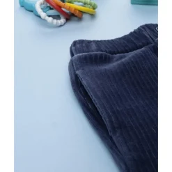Pantalón de velour azul para niño*Prenatal