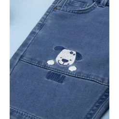 Discount Pantalón denim niño con bordado Dog Niño·Bebé Niño 3-36 Meses|Bebé Niño 3-36 Meses·Vaqueros, Pantalones Y Petos