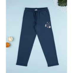Discount Pantalón felpado azul para niña Niña 2-10 Años·Vaqueros, Pantalones Y Petos|Niña·Niña 2-10 Años