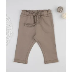 Hot Pantalón marrón con corazón bordado para niña Niña·Bebé Niña 3-36 Meses|Bebé Niña 3-36 Meses·Vaqueros, Pantalones Y Petos