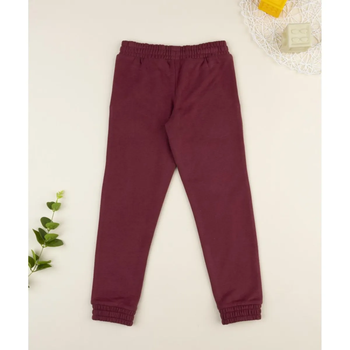 Pantalón niña burdeos “Best Friends”*Prenatal New