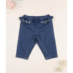 Best Pantalón niña denim con volantes Recién Nacido·Ropa Y Accesorios|Ropa Y Accesorios·Pantalones Y Petos