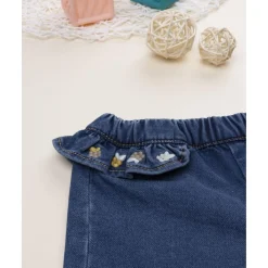 Best Pantalón niña denim con volantes Recién Nacido·Ropa Y Accesorios|Ropa Y Accesorios·Pantalones Y Petos