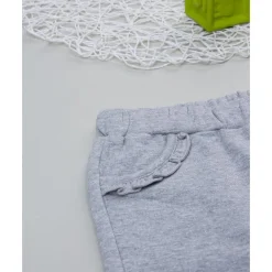 Clearance Pantalón niña gris frill bolsillos Niña·Bebé Niña 3-36 Meses|Bebé Niña 3-36 Meses·Vaqueros, Pantalones Y Petos