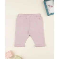 Sale Pantalón niña rosa en punto suave Recién Nacido·Ropa Y Accesorios|Ropa Y Accesorios·Pantalones Y Petos