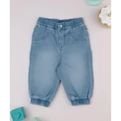 Pantalón niño azul denim con bolsillos*Prenatal Sale