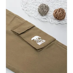 Pantalón niño beige con bolsillos cargo*Prenatal Discount