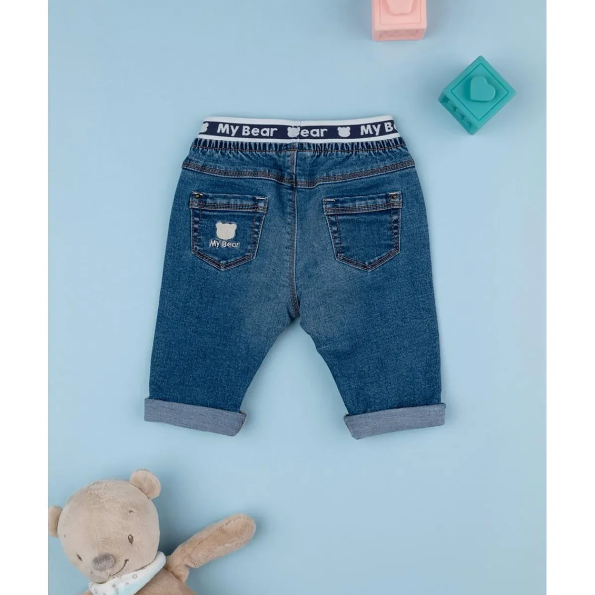 Pantalón niño denim Recién Nacido·Ropa Y Accesorios|Ropa Y Accesorios·Pantalones Y Petos