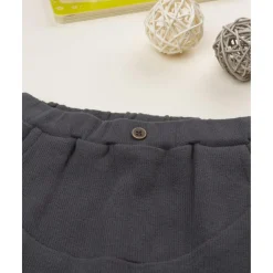 Pantalón niño gris antracita en punto suave*Prenatal Clearance