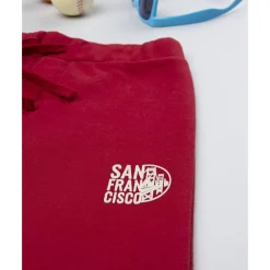 Discount Pantalón niño rojo San Francisco Niño·Niño 2-10 Años|Niño 2-10 Años·Vaqueros, Pantalones Y Petos