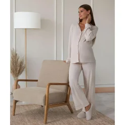 New Pantalón premamá beige tricot Premamá·Íntimo Y Noche