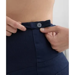 Pantalón premamá con banda alta de canalé*Prenatal Best