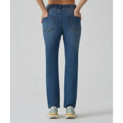 Clearance Pantalón premamá de denim con banda elástica Premamá·Moda|Moda·Pantalones, Faldas Y Leggins