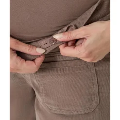 Pantalón premamá de pana marrón*Prenatal Sale