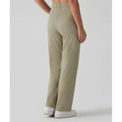 Pantalón premamá de pierna ancha verde “fake tricot”*Prenatal Discount