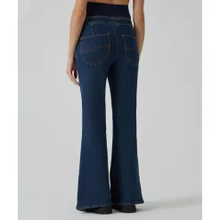 New Pantalón premamá denim campana Premamá·Moda|Moda·Pantalones, Faldas Y Leggins