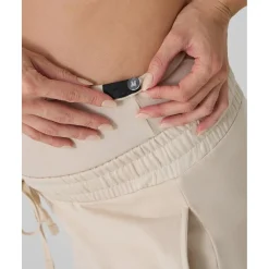 Pantalón premamá felpa crema*Prenatal