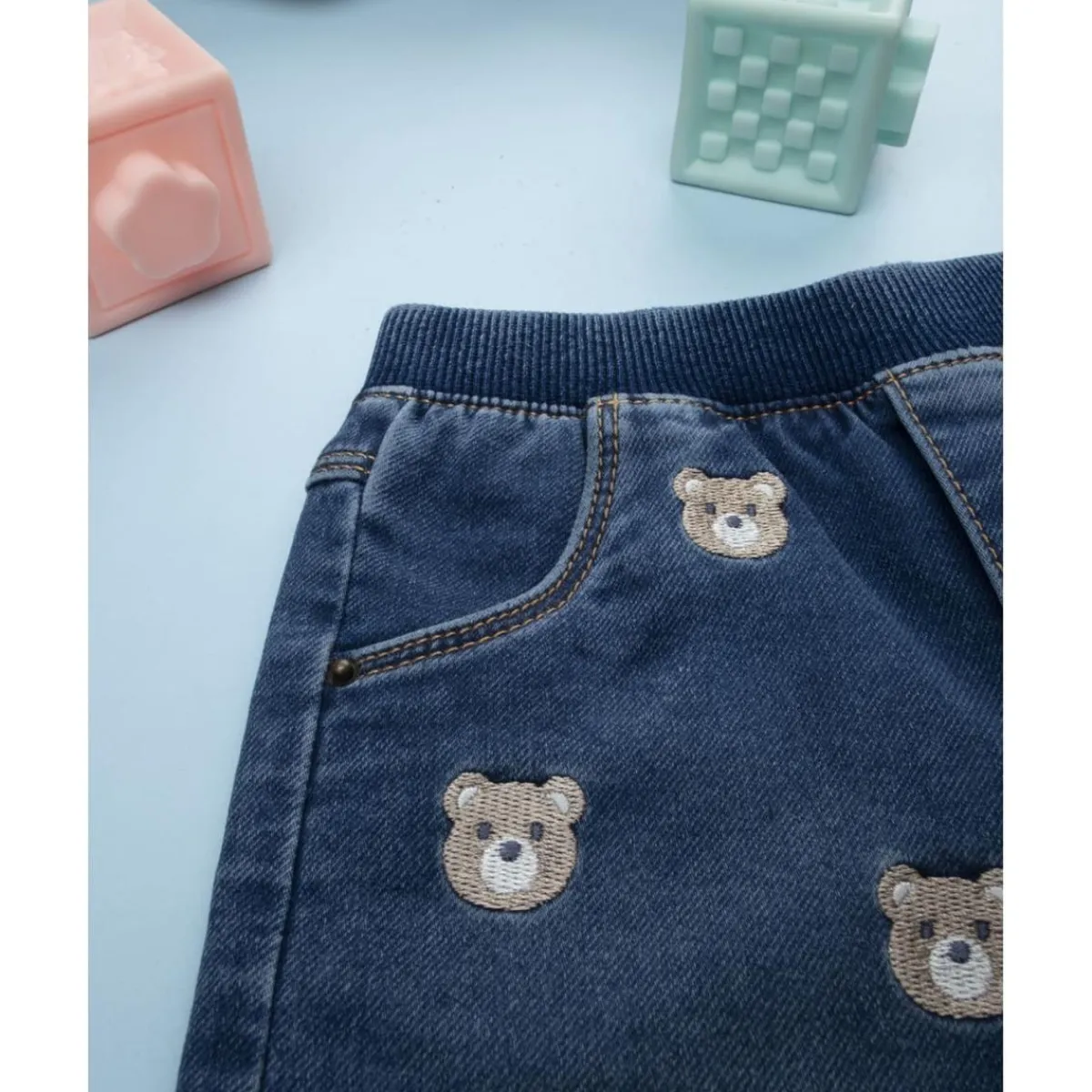 Pantalón vaquero azul para niño*Prenatal New